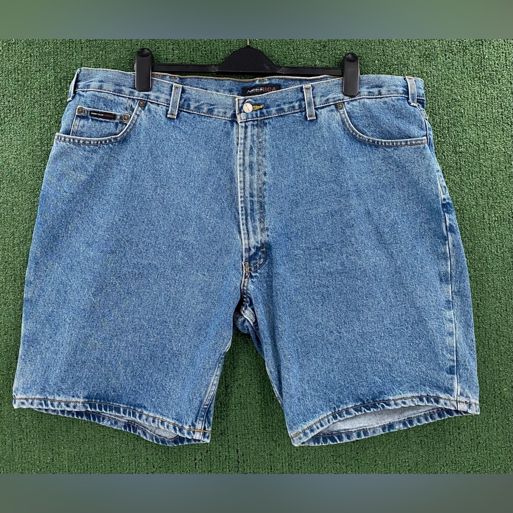 Vintage 90’s Perry Ellis Denim Jean Shorts Jorts Mens Size 44